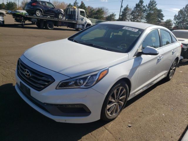 Photo 1 VIN: 5NPE34AF1FH106976 - HYUNDAI SONATA SPO 