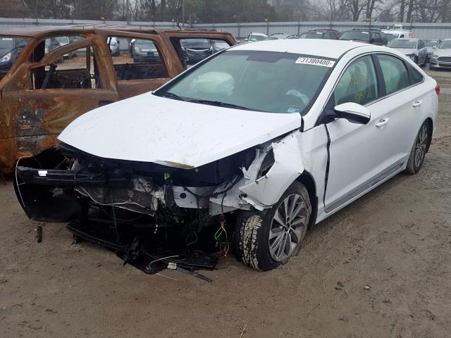 Photo 1 VIN: 5NPE34AF1FH107240 - HYUNDAI SONATA SPO 