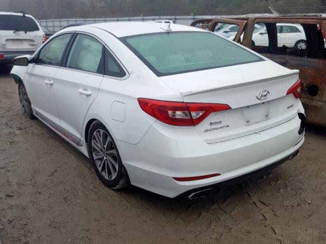 Photo 2 VIN: 5NPE34AF1FH107240 - HYUNDAI SONATA SPO 