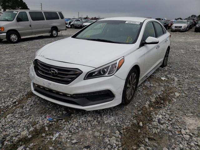 Photo 1 VIN: 5NPE34AF1FH113345 - HYUNDAI SONATA SPO 