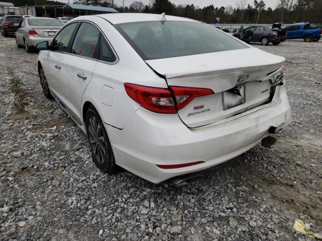 Photo 2 VIN: 5NPE34AF1FH113345 - HYUNDAI SONATA SPO 