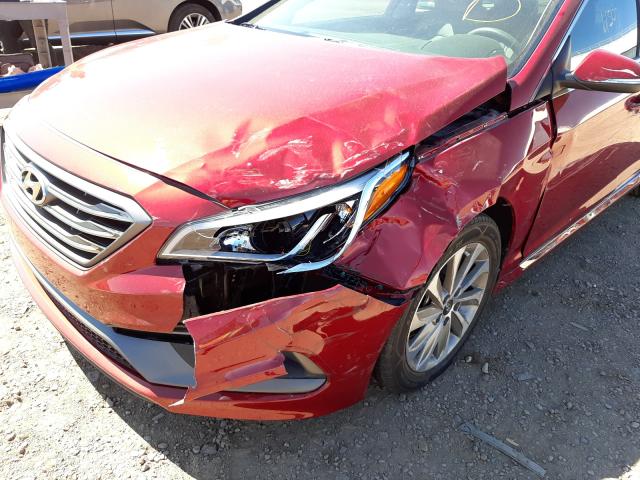 Photo 8 VIN: 5NPE34AF1FH126760 - HYUNDAI SONATA 