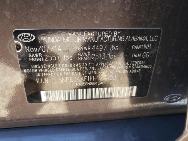 Photo 11 VIN: 5NPE34AF1FH127908 - HYUNDAI SONATA SPO 