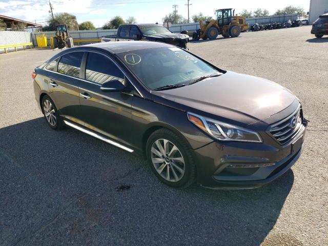 Photo 3 VIN: 5NPE34AF1FH127908 - HYUNDAI SONATA SPO 