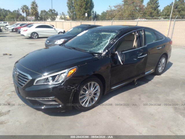 Photo 1 VIN: 5NPE34AF1FH130596 - HYUNDAI SONATA 