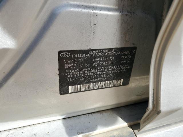 Photo 11 VIN: 5NPE34AF1FH131389 - HYUNDAI SONATA 