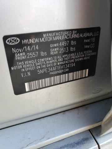 Photo 11 VIN: 5NPE34AF1FH134194 - HYUNDAI SONATA 