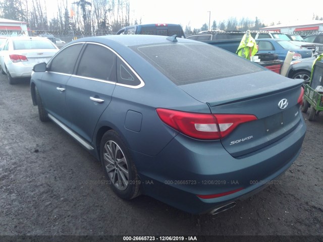 Photo 2 VIN: 5NPE34AF1FH139444 - HYUNDAI SONATA 