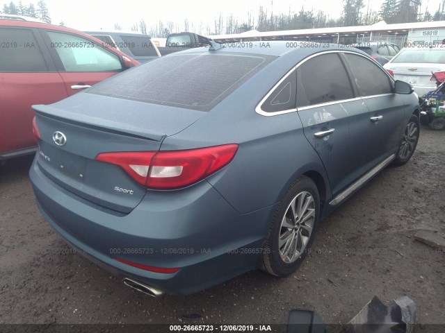 Photo 3 VIN: 5NPE34AF1FH139444 - HYUNDAI SONATA 