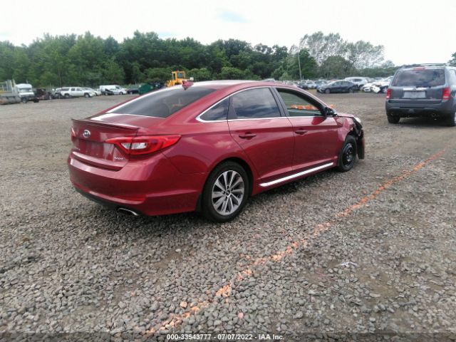 Photo 3 VIN: 5NPE34AF1FH141887 - HYUNDAI SONATA 