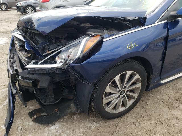 Photo 8 VIN: 5NPE34AF1FH142523 - HYUNDAI SONATA SPO 