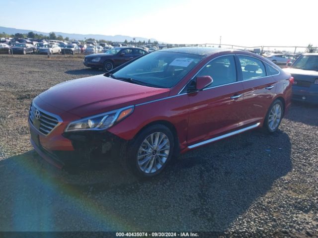 Photo 1 VIN: 5NPE34AF1FH153781 - HYUNDAI SONATA 