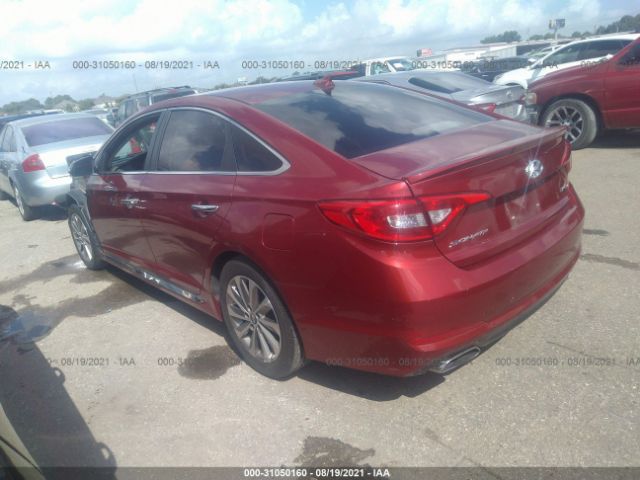 Photo 2 VIN: 5NPE34AF1FH165476 - HYUNDAI SONATA 