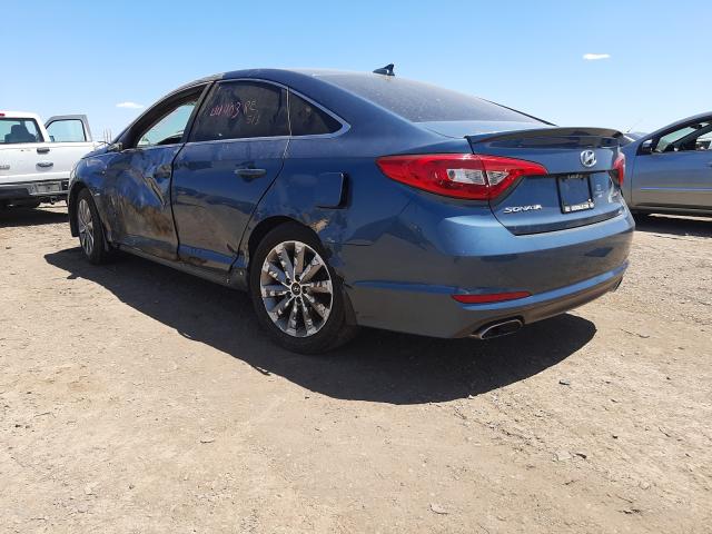 Photo 2 VIN: 5NPE34AF1FH165798 - HYUNDAI SONATA SPO 