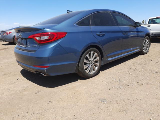 Photo 3 VIN: 5NPE34AF1FH165798 - HYUNDAI SONATA SPO 