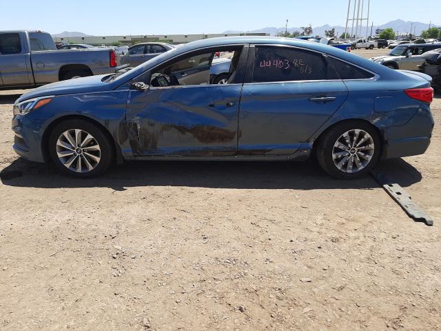 Photo 8 VIN: 5NPE34AF1FH165798 - HYUNDAI SONATA SPO 