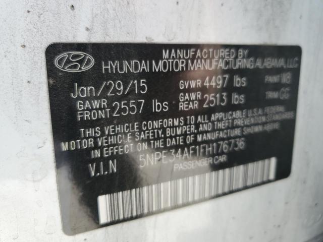 Photo 12 VIN: 5NPE34AF1FH176736 - HYUNDAI SONATA SPO 