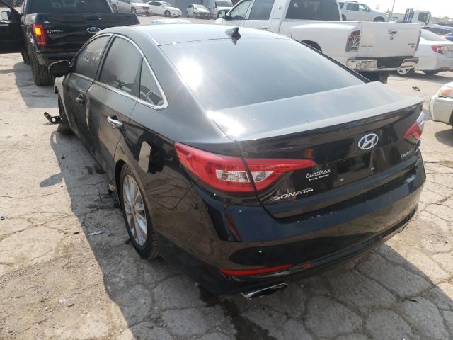 Photo 2 VIN: 5NPE34AF1FH181323 - HYUNDAI SONATA SPO 