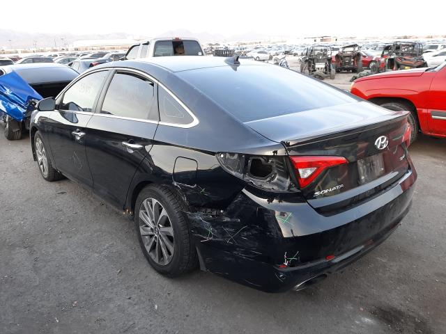 Photo 2 VIN: 5NPE34AF1FH186442 - HYUNDAI SONATA SPO 