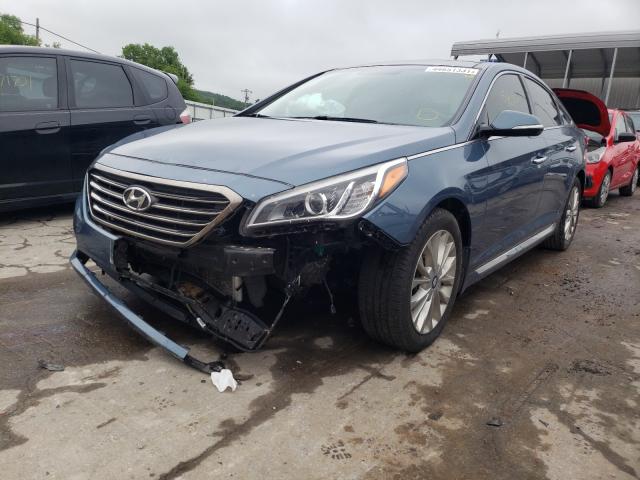 Photo 1 VIN: 5NPE34AF1FH200677 - HYUNDAI SONATA SPO 