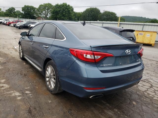 Photo 2 VIN: 5NPE34AF1FH200677 - HYUNDAI SONATA SPO 