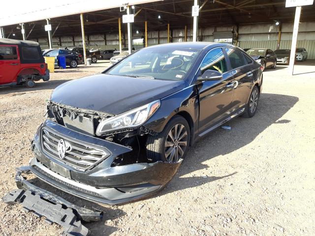 Photo 1 VIN: 5NPE34AF1FH201540 - HYUNDAI SONATA SPO 