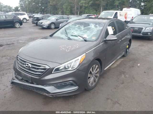 Photo 1 VIN: 5NPE34AF1FH216524 - HYUNDAI SONATA 