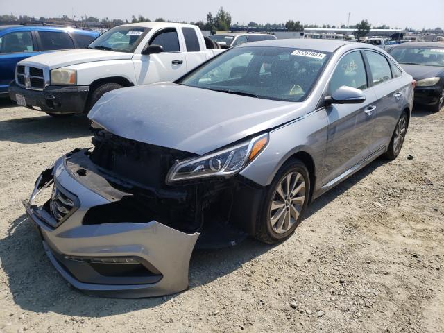 Photo 1 VIN: 5NPE34AF1FH216667 - HYUNDAI SONATA SPO 