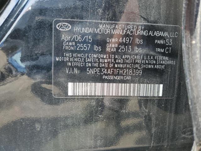 Photo 11 VIN: 5NPE34AF1FH218399 - HYUNDAI SONATA SPO 