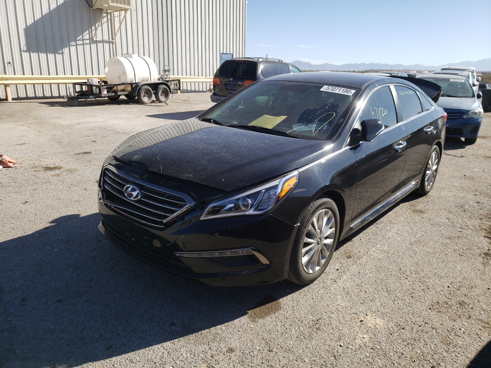 Photo 1 VIN: 5NPE34AF1FH232187 - HYUNDAI SONATA SPO 