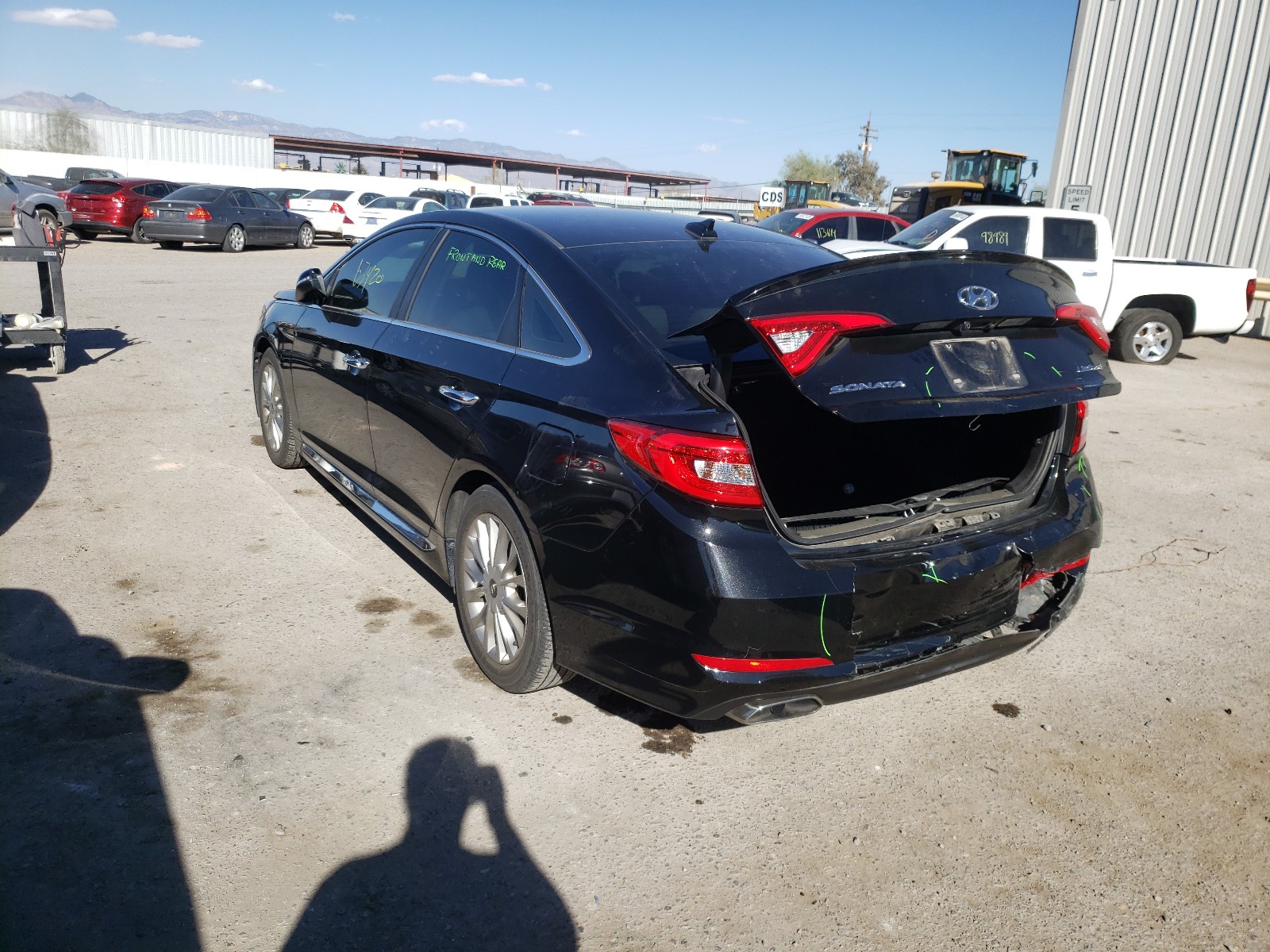 Photo 2 VIN: 5NPE34AF1FH232187 - HYUNDAI SONATA SPO 