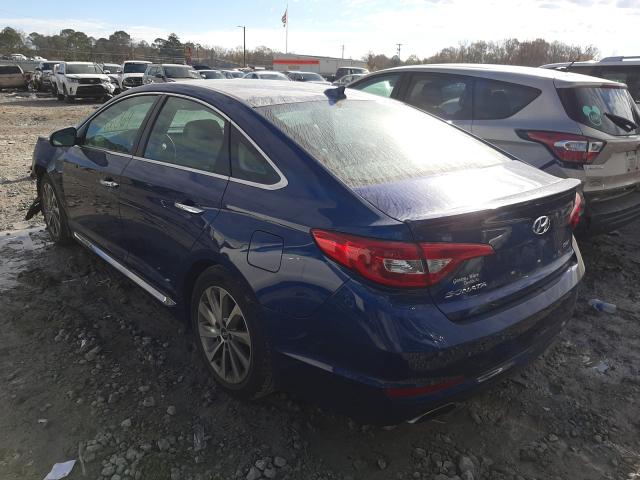 Photo 2 VIN: 5NPE34AF1FH238247 - HYUNDAI SONATA 