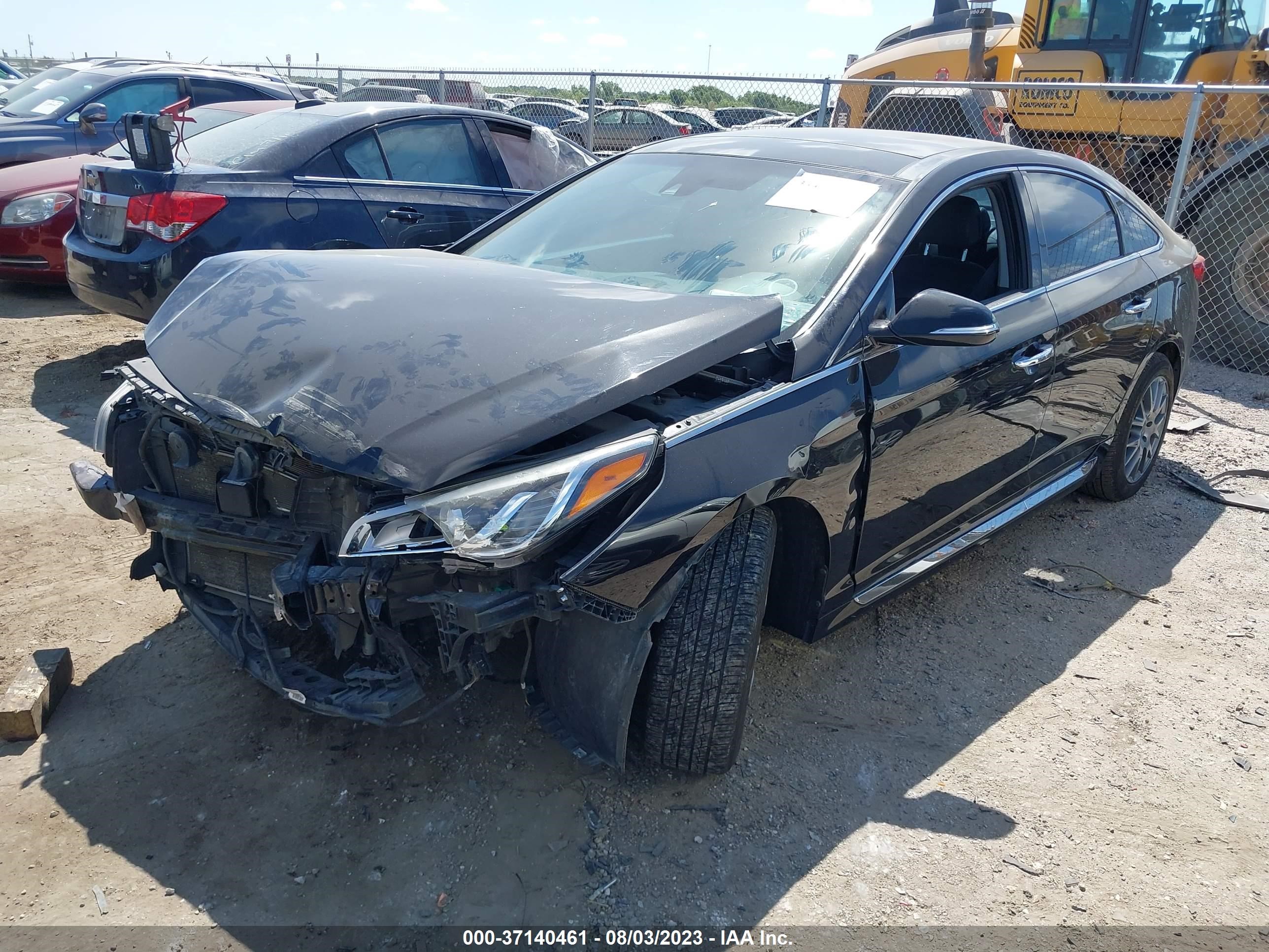 Photo 1 VIN: 5NPE34AF1FH247529 - HYUNDAI SONATA 