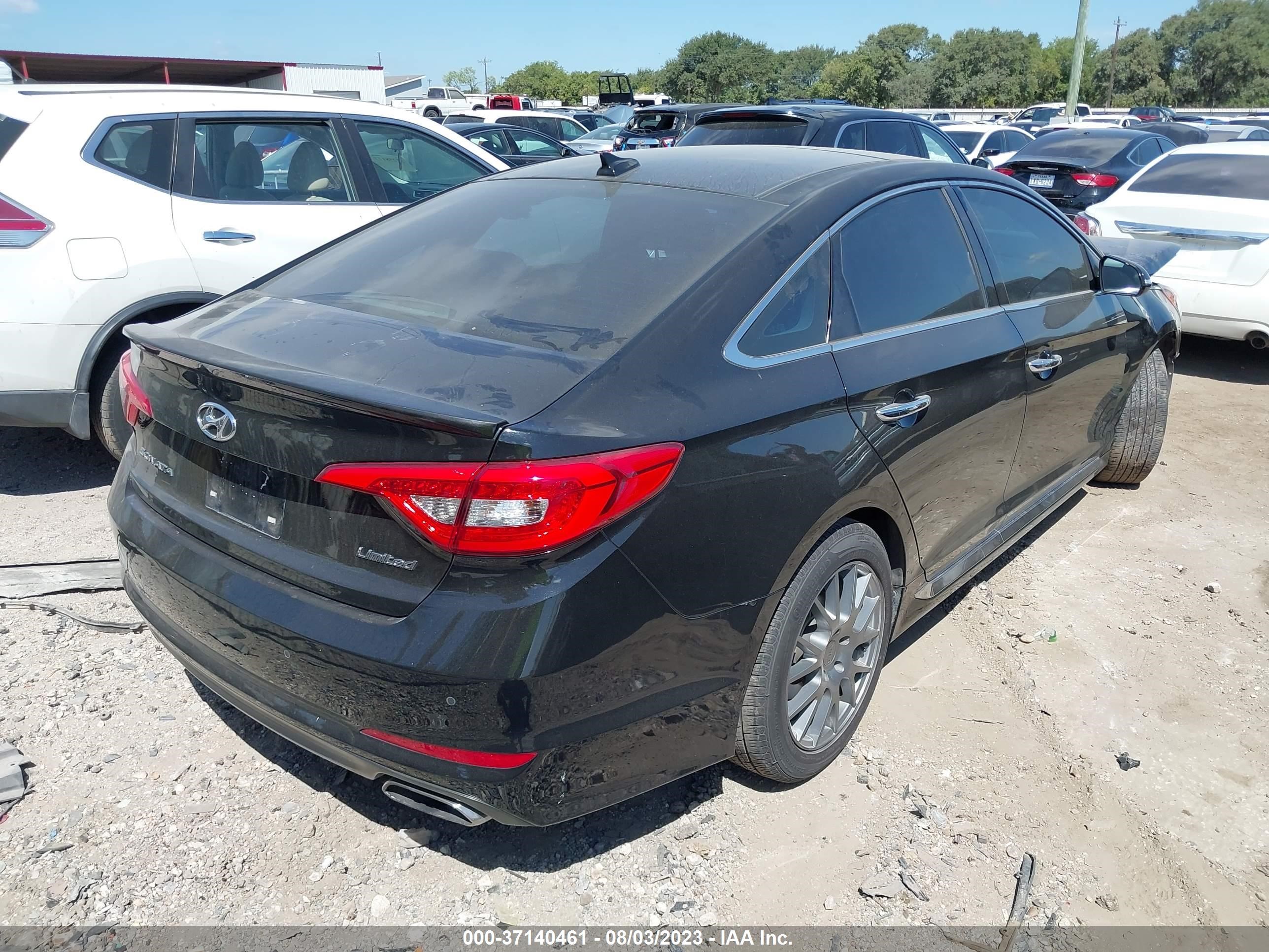 Photo 3 VIN: 5NPE34AF1FH247529 - HYUNDAI SONATA 