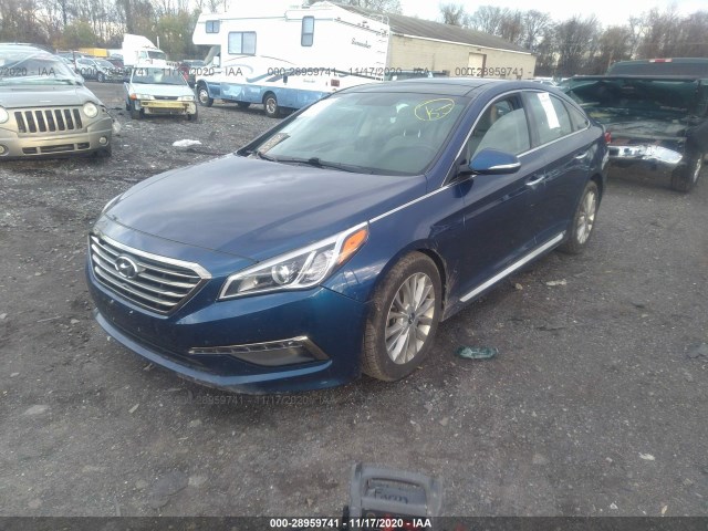 Photo 1 VIN: 5NPE34AF1FH253976 - HYUNDAI SONATA 