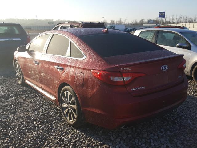 Photo 2 VIN: 5NPE34AF1FH256683 - HYUNDAI SONATA 