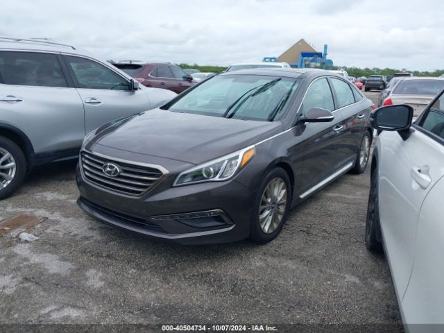 Photo 1 VIN: 5NPE34AF1FH258062 - HYUNDAI SONATA 