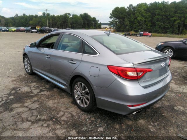 Photo 2 VIN: 5NPE34AF1GH260556 - HYUNDAI SONATA 