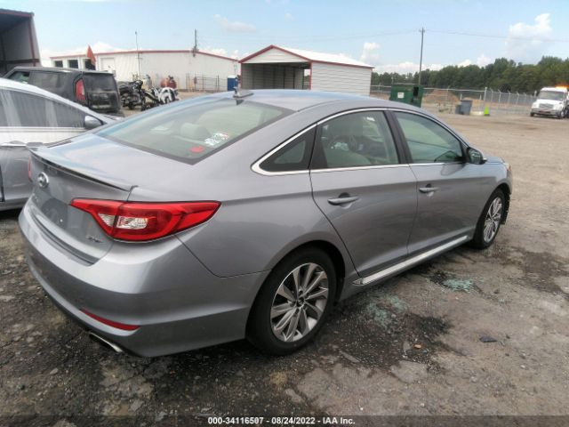 Photo 3 VIN: 5NPE34AF1GH260556 - HYUNDAI SONATA 