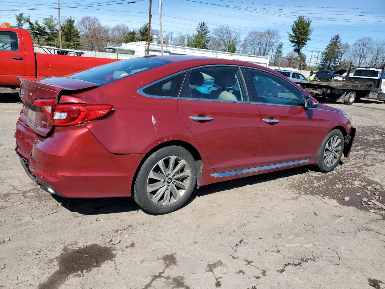 Photo 2 VIN: 5NPE34AF1GH268429 - HYUNDAI SONATA 