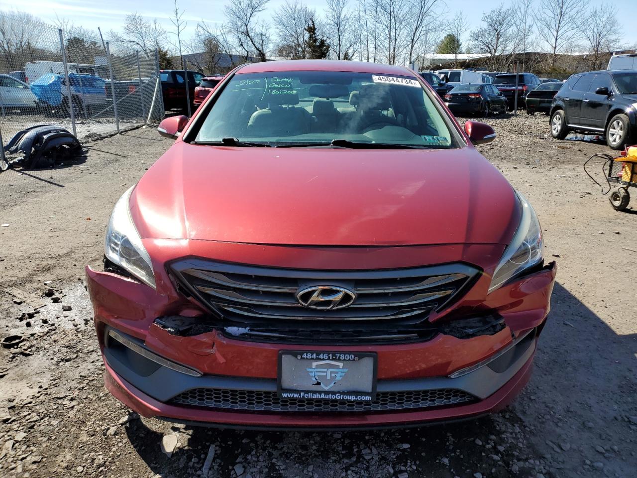 Photo 4 VIN: 5NPE34AF1GH268429 - HYUNDAI SONATA 