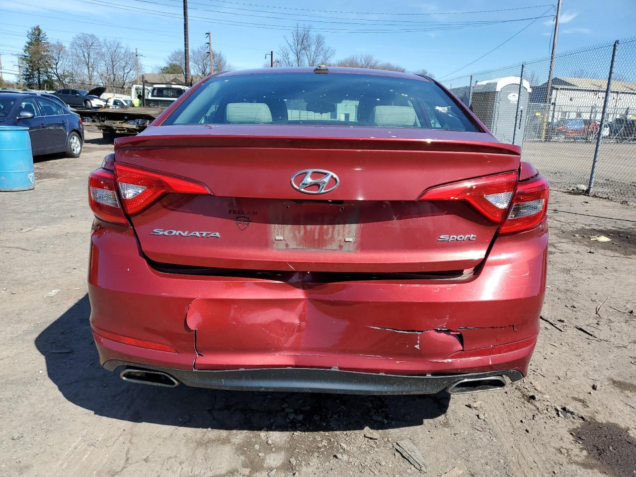 Photo 5 VIN: 5NPE34AF1GH268429 - HYUNDAI SONATA 