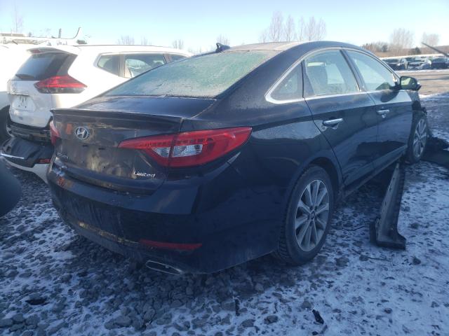 Photo 3 VIN: 5NPE34AF1GH276241 - HYUNDAI SONATA SPO 