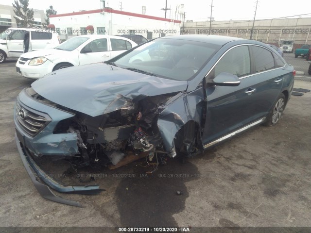 Photo 1 VIN: 5NPE34AF1GH277941 - HYUNDAI SONATA 