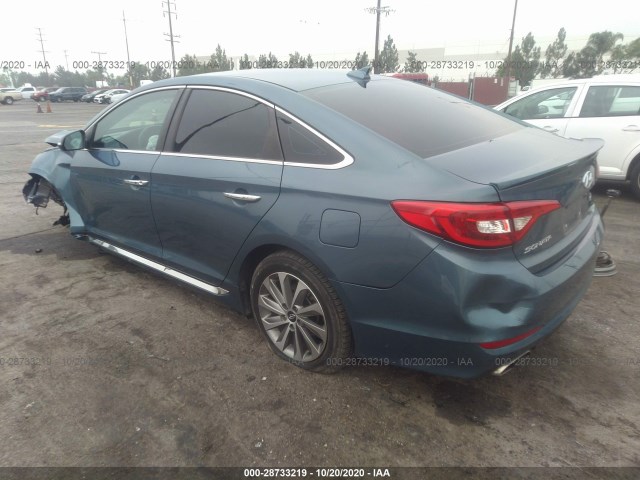 Photo 2 VIN: 5NPE34AF1GH277941 - HYUNDAI SONATA 