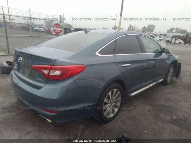 Photo 3 VIN: 5NPE34AF1GH277941 - HYUNDAI SONATA 