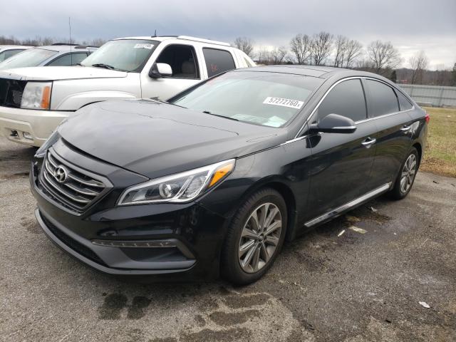 Photo 1 VIN: 5NPE34AF1GH283870 - HYUNDAI SONATA 