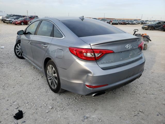 Photo 2 VIN: 5NPE34AF1GH296408 - HYUNDAI SONATA 