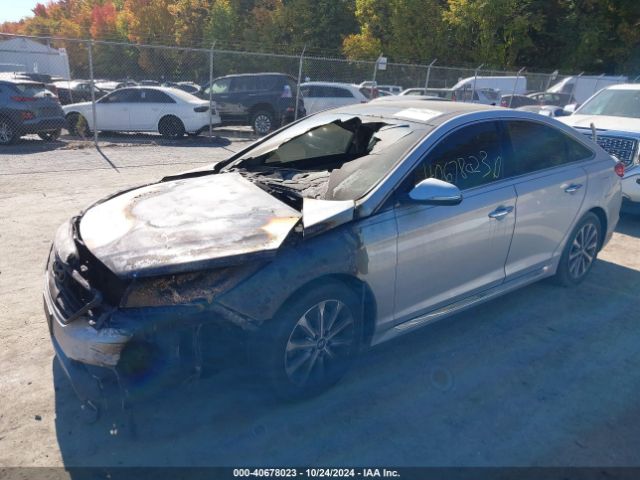 Photo 1 VIN: 5NPE34AF1GH300179 - HYUNDAI SONATA 