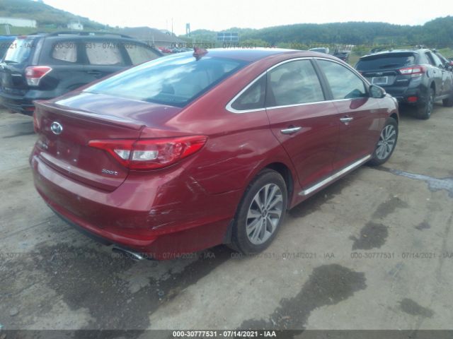 Photo 3 VIN: 5NPE34AF1GH310050 - HYUNDAI SONATA 